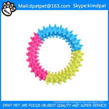 Bright Color TPR Non-Toxic Ring Dog Toys